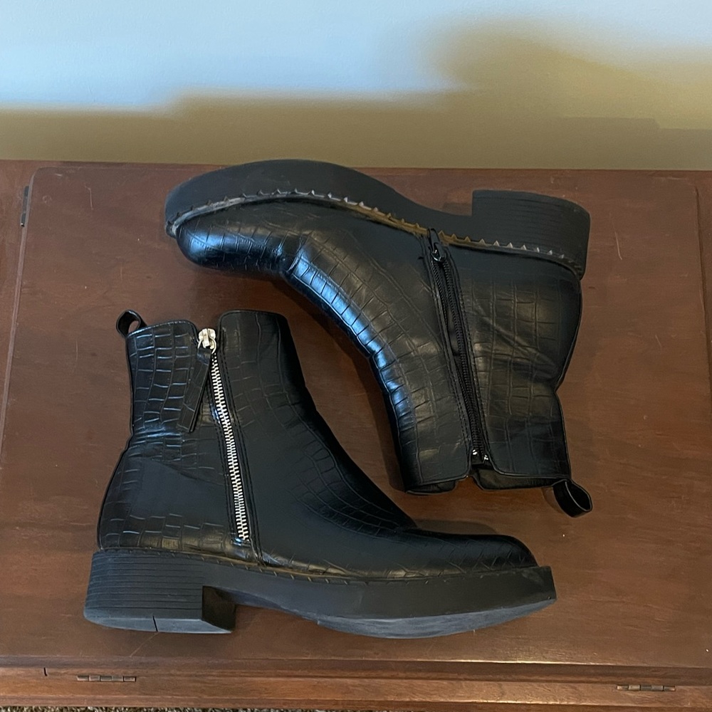 ASOS leather boots